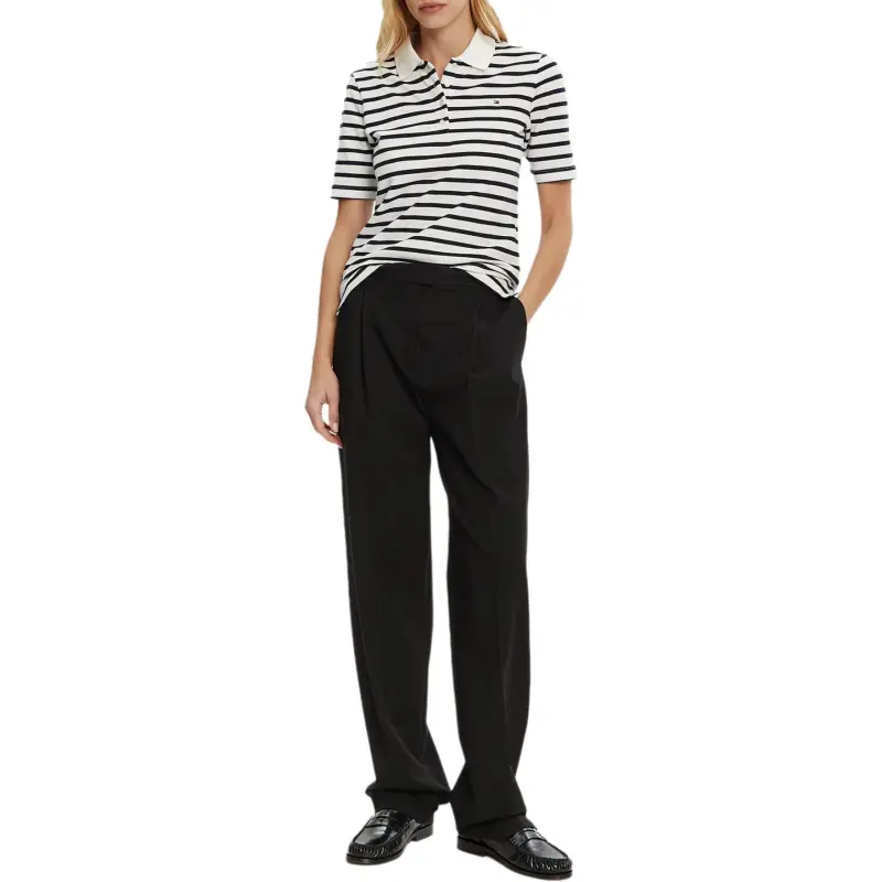 Tommy Hilfiger Striped Polo Top-2