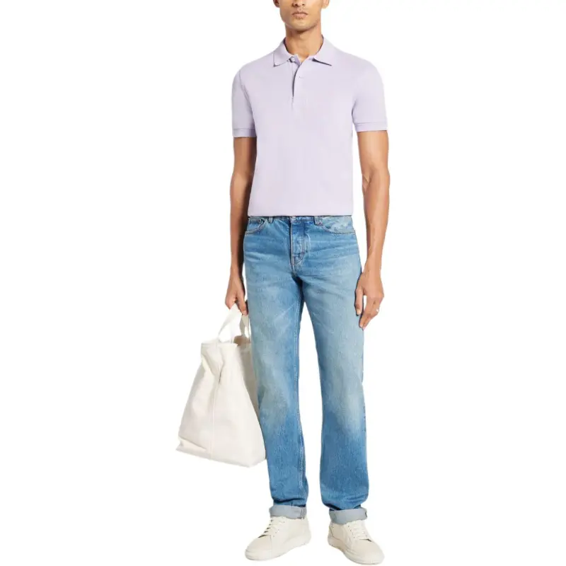 TOM FORD Short sleeve Cotton Polo Shirt-1