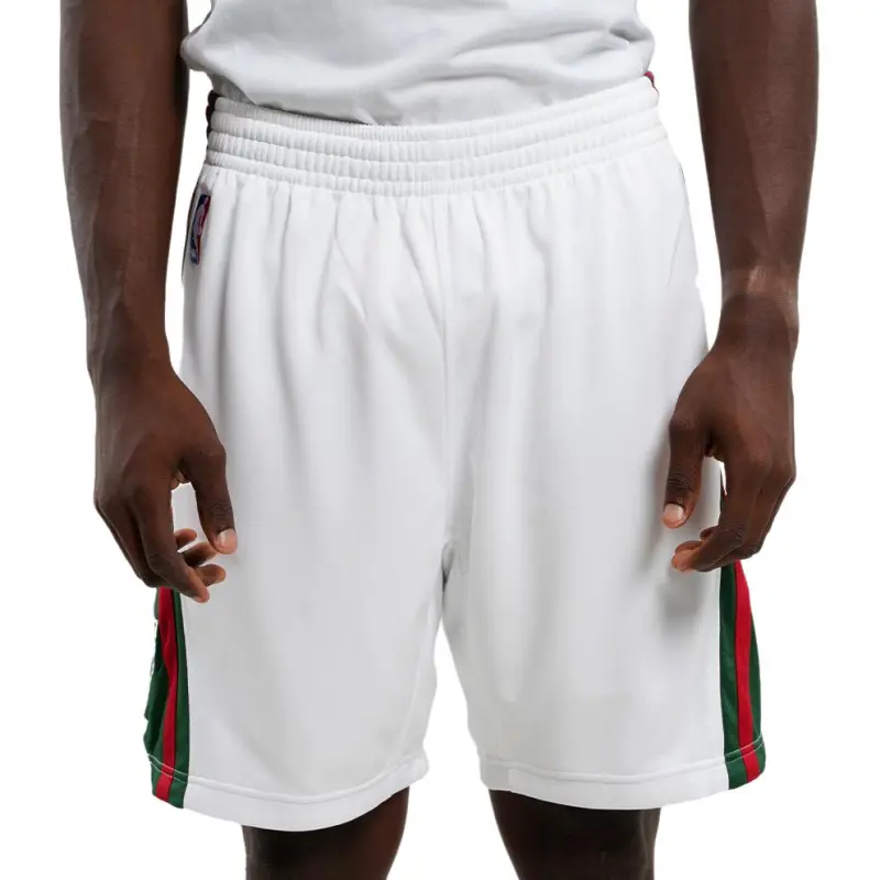 Mitchell Ness Casual Shorts Unisex White-2