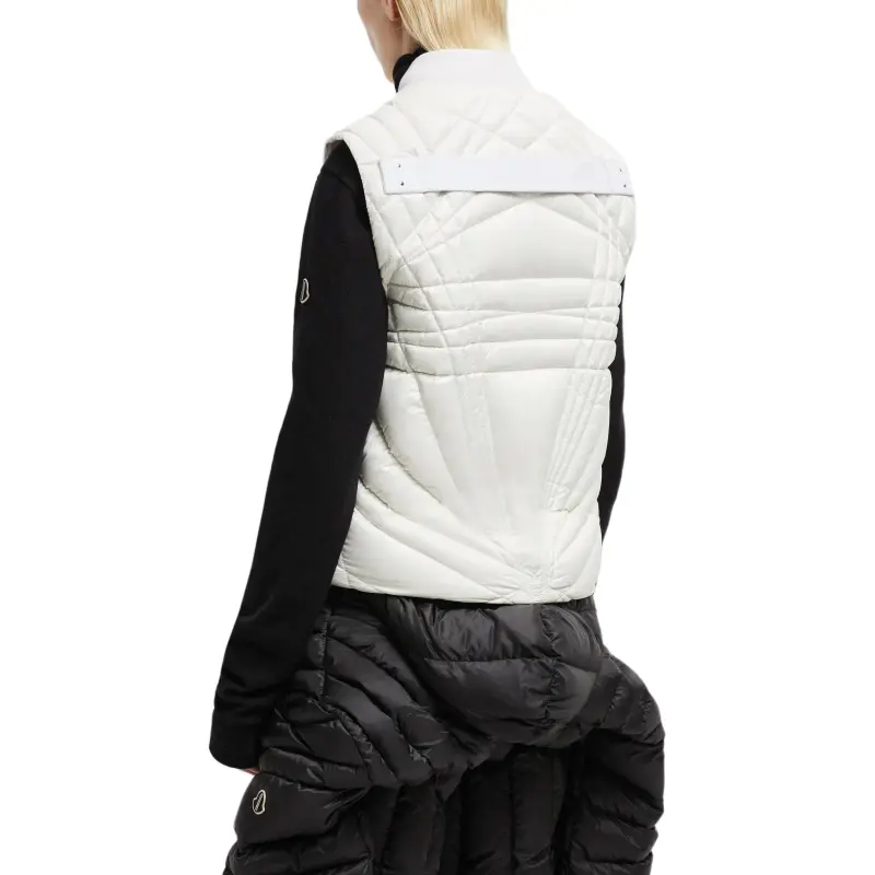 Rick Owens X Moncler Woven Megapenta Flight Vest-1