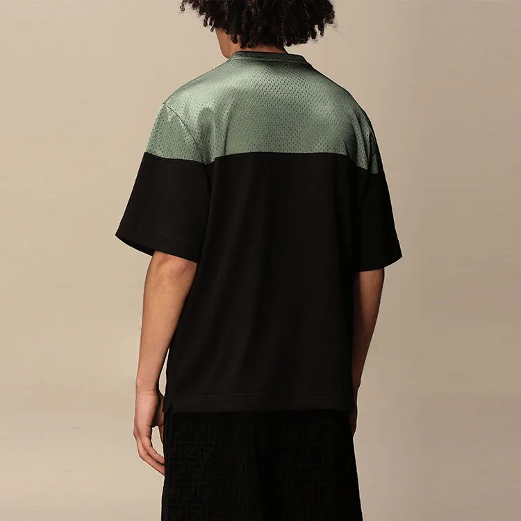 FENDI T-Shirts Men Black-2