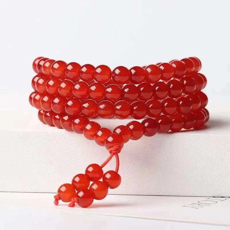 JUNWEN Chalcedony Bracelets Unisex-3
