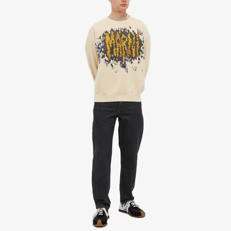 MARNI Sweatshirts Men Beige-1
