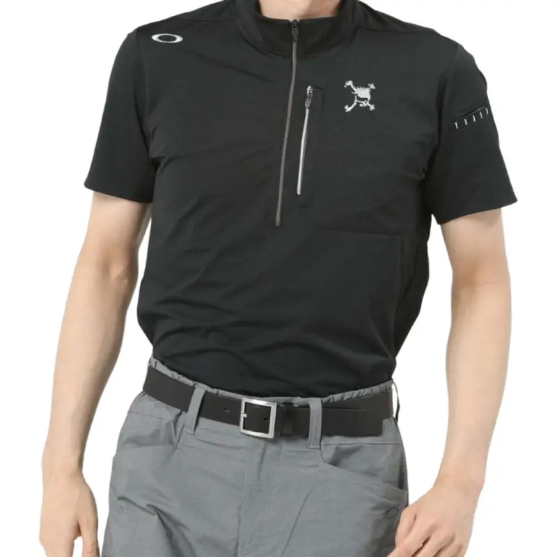 Oakley Polo Shirts Men Black-3