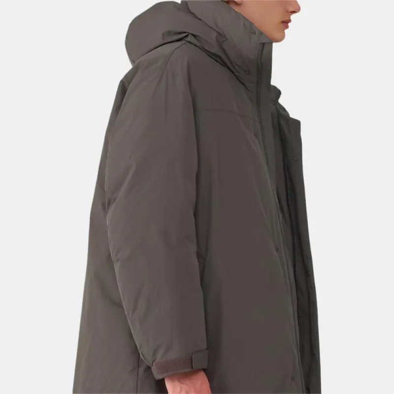 MUJI LABO Series Puffer Jacket Men's Dark Brown-4