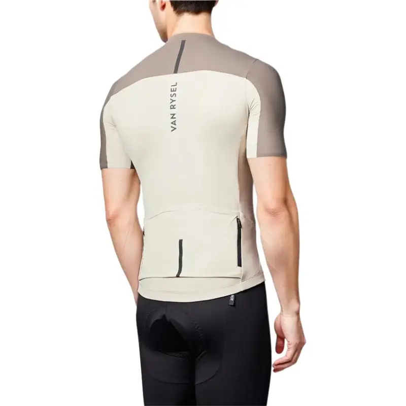 DECATHLON Cycling Clothing Men's Light Chalk Gray-3
