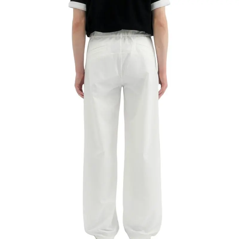 MYSAMESAME Casual Pants Unisex White In Stock-0