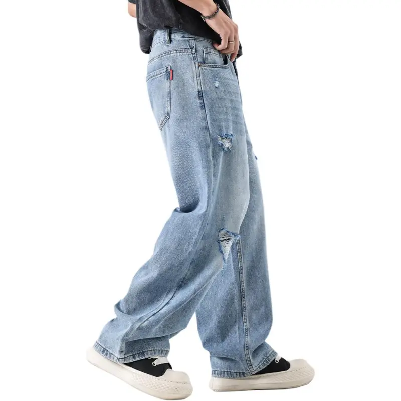 VALKOMM Jeans Unisex Light Blue-4