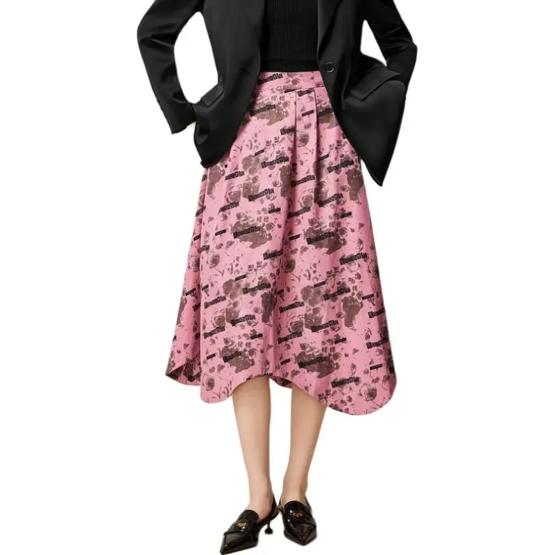 XG Casual Long Skirt Women's Flower Bud-1