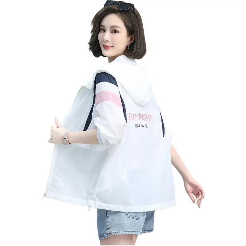 Flowers In Water Cropped Coat Women's-1