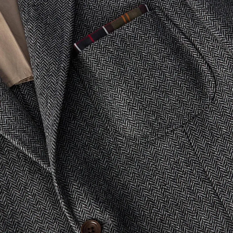BARBOUR FW24 Business Suits Coats Men's Gray-8