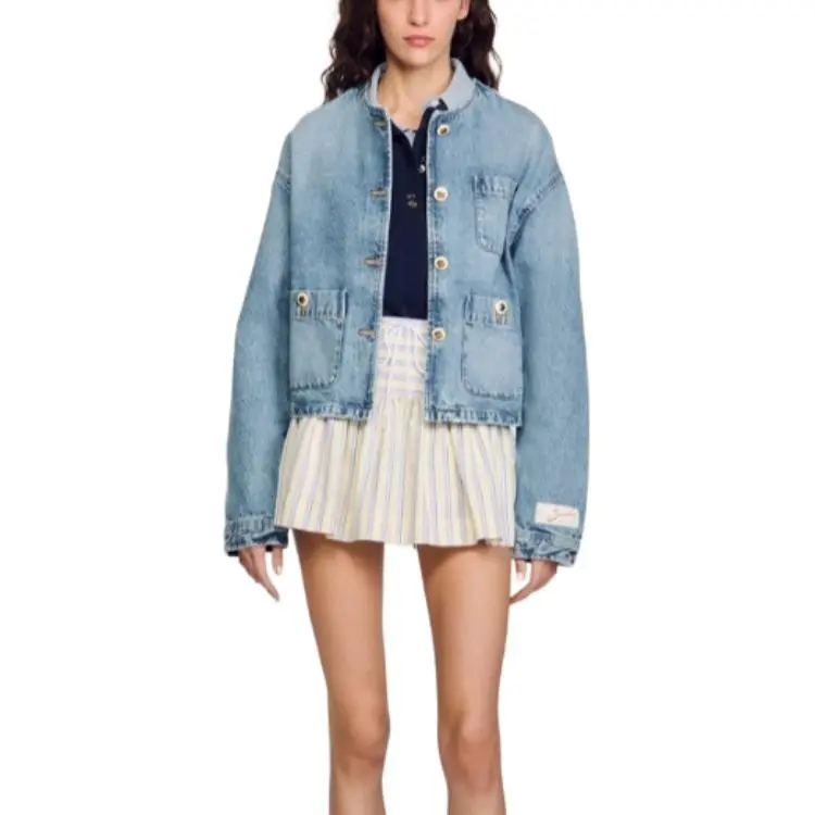 Sandro Denim Jacket-1