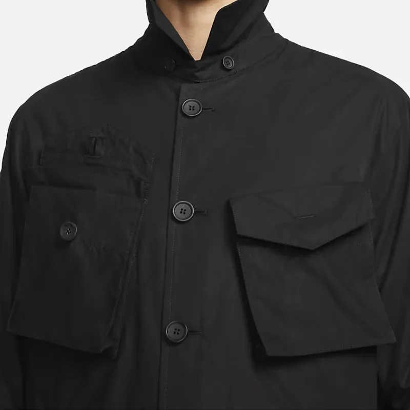Nike Jackets Men Black-4