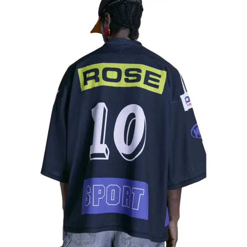 Martine Rose Oversized Mesh T shirt-3