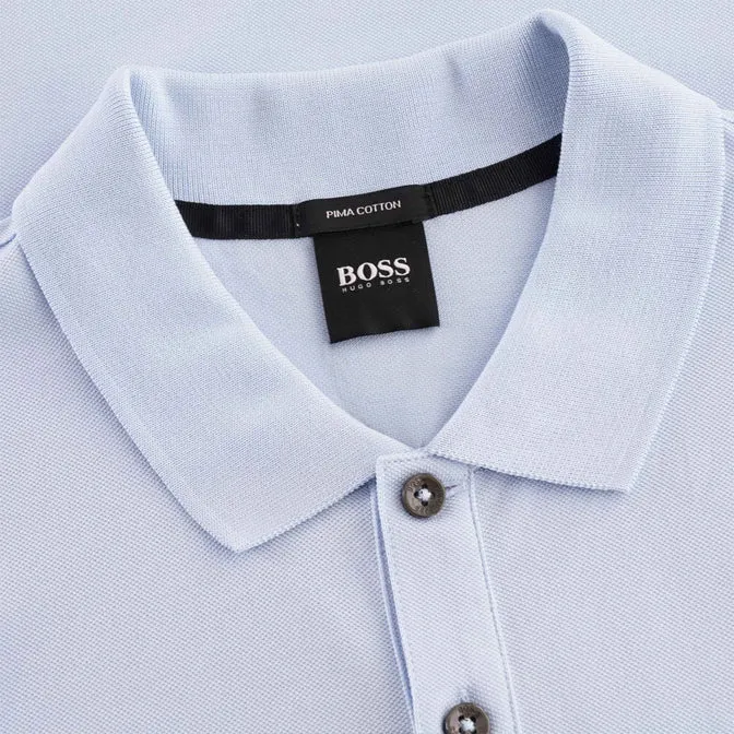 HUGO BOSS Polo Shirts Men Light Blue-2