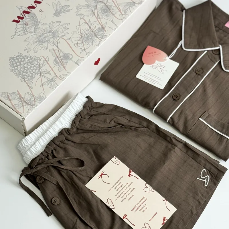 WANANNI Pajama Gift Box Women's Mocha-2
