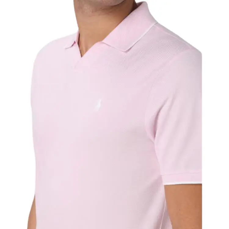 Polo Ralph Lauren Short Sleeve Jaquard Pique Fashioned Jonny Collar Polo-4