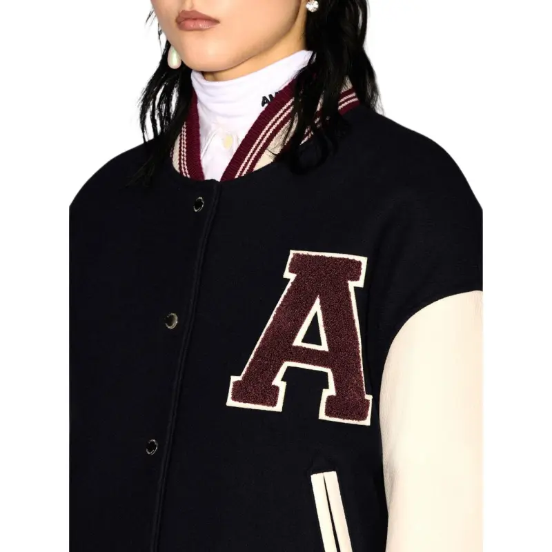 AMBUSH Cropped Varsity Jacket-4