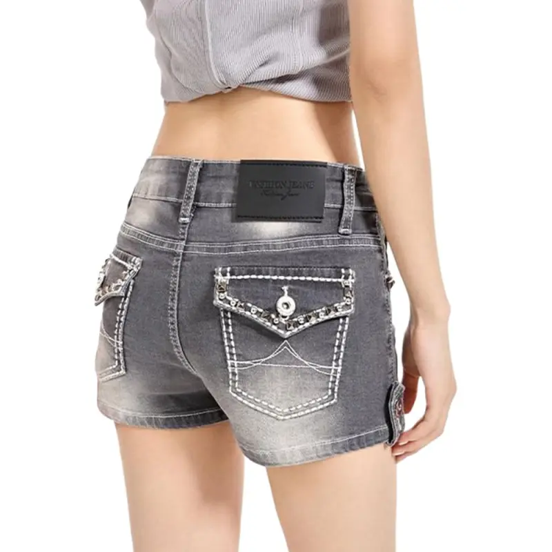 ACHIEVE ACHV Denim Shorts Women's-2