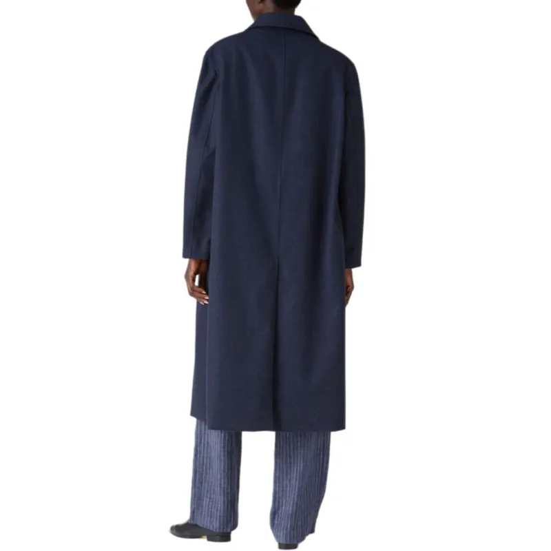 Loro Piana Coats Women's Dark Blue-3