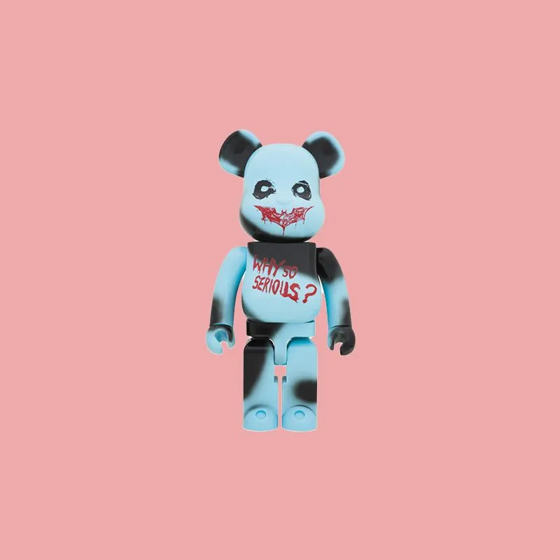 BE@RBRICK X Batman The Joker Why So Serious? Multi-3