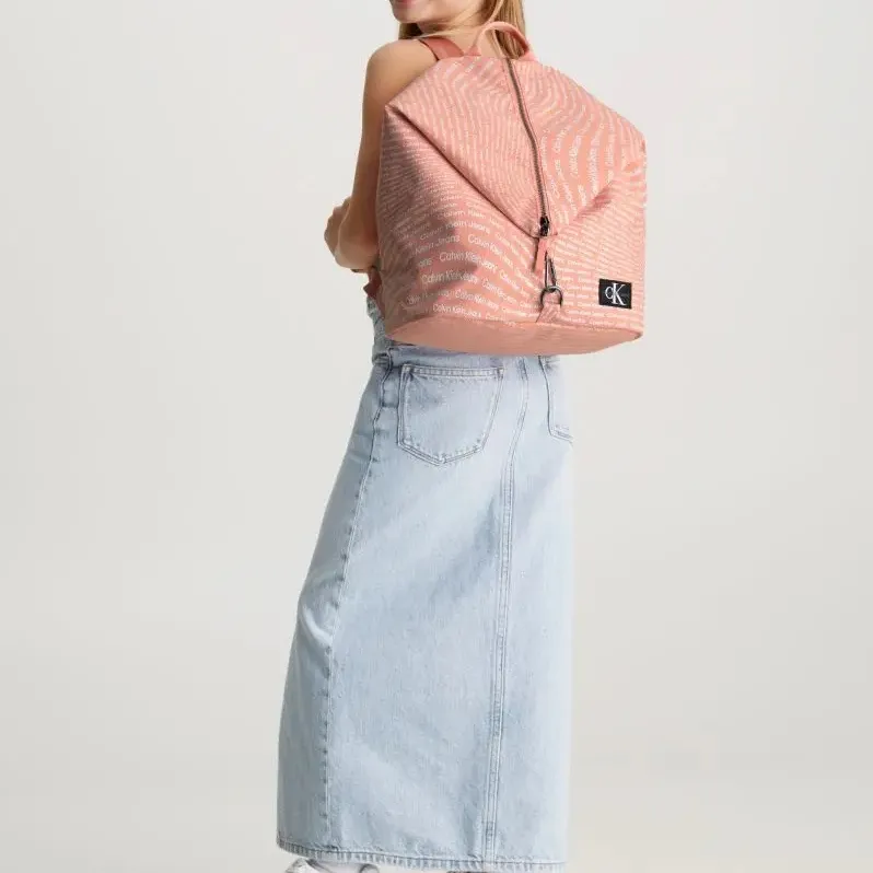 CALVIN KLEIN Polyester Backpack Kids' Pink-4