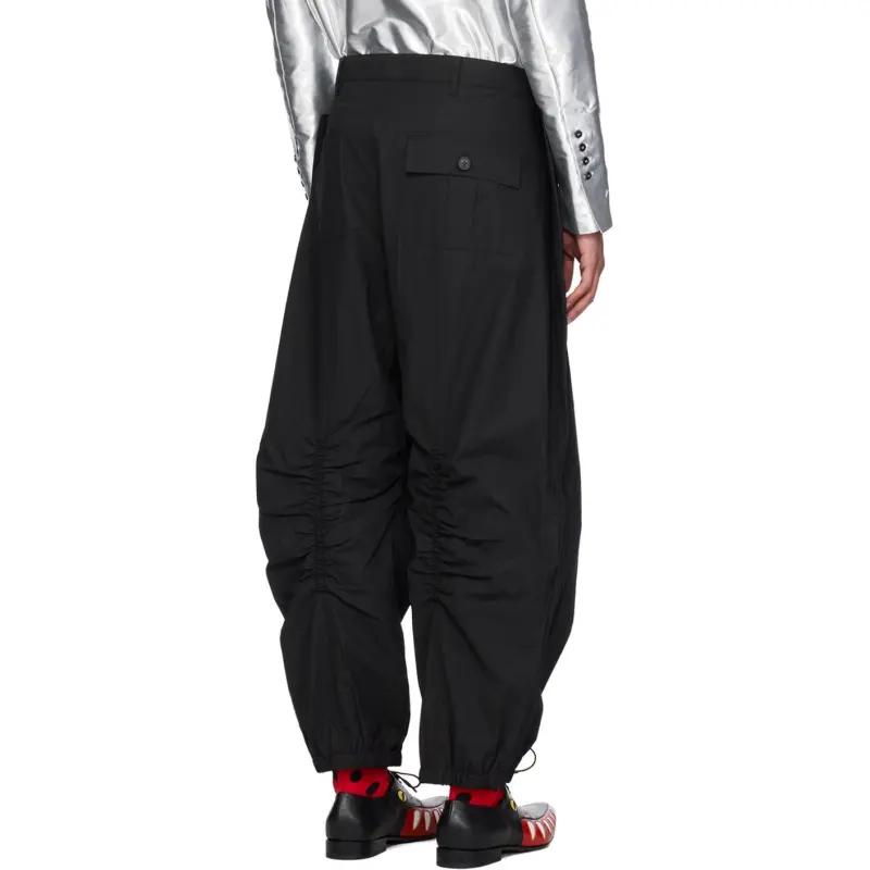 WALTER VAN BEIRENDONCK Cargo Pants Men's Black-1