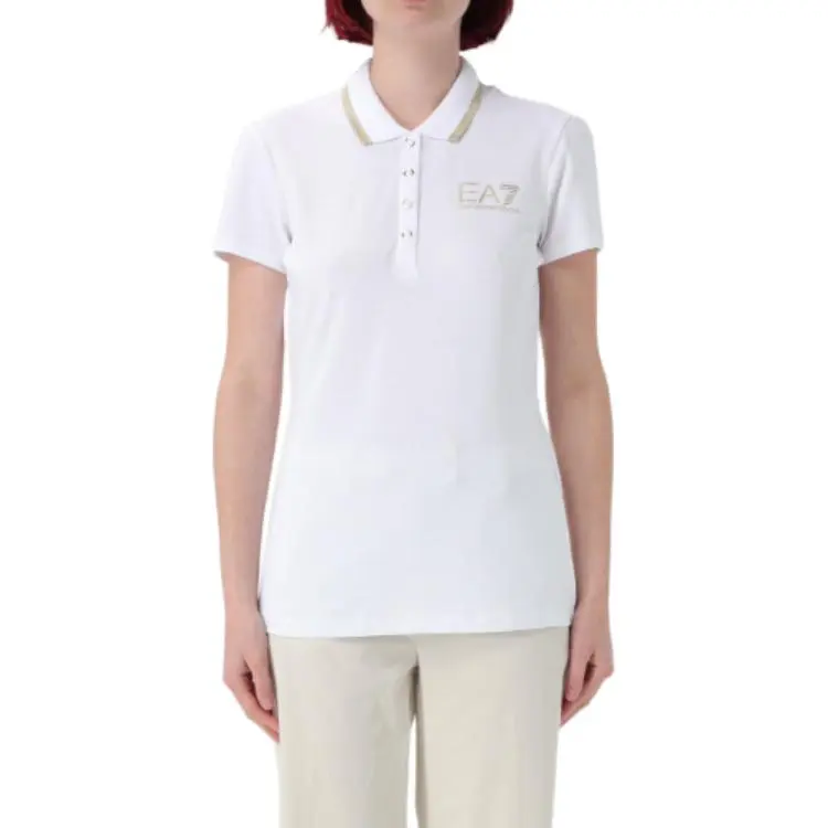 EMPORIO ARMANI EA7 SS24 Polo Shirt Women's-1