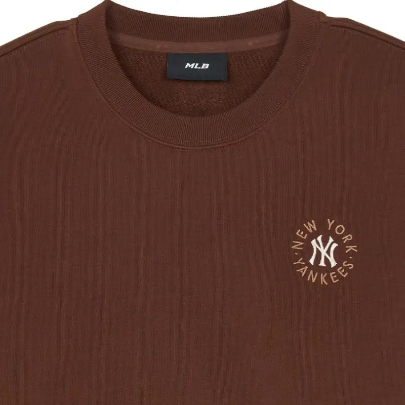 MLB Basic Collection New York Yankees Sweatshirt Women's Dark Brown-3