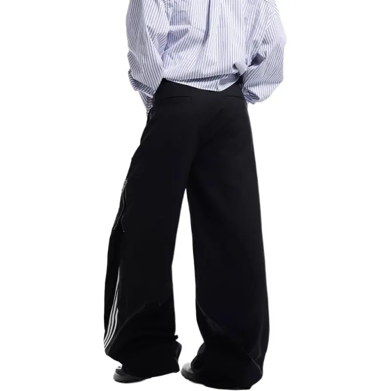 JIMI&JONS Cargo Pants Unisex Black-2