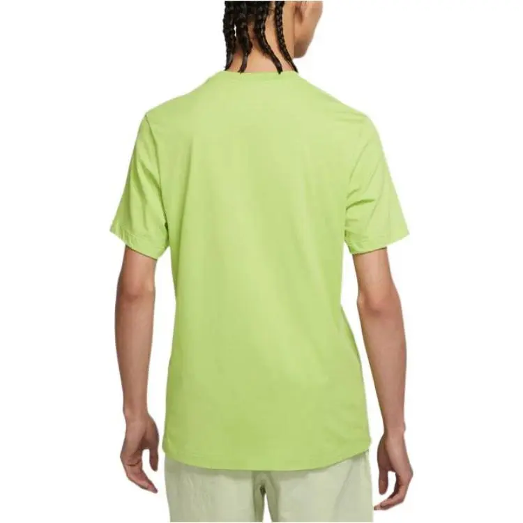 Nike T Shirts Men Green-3