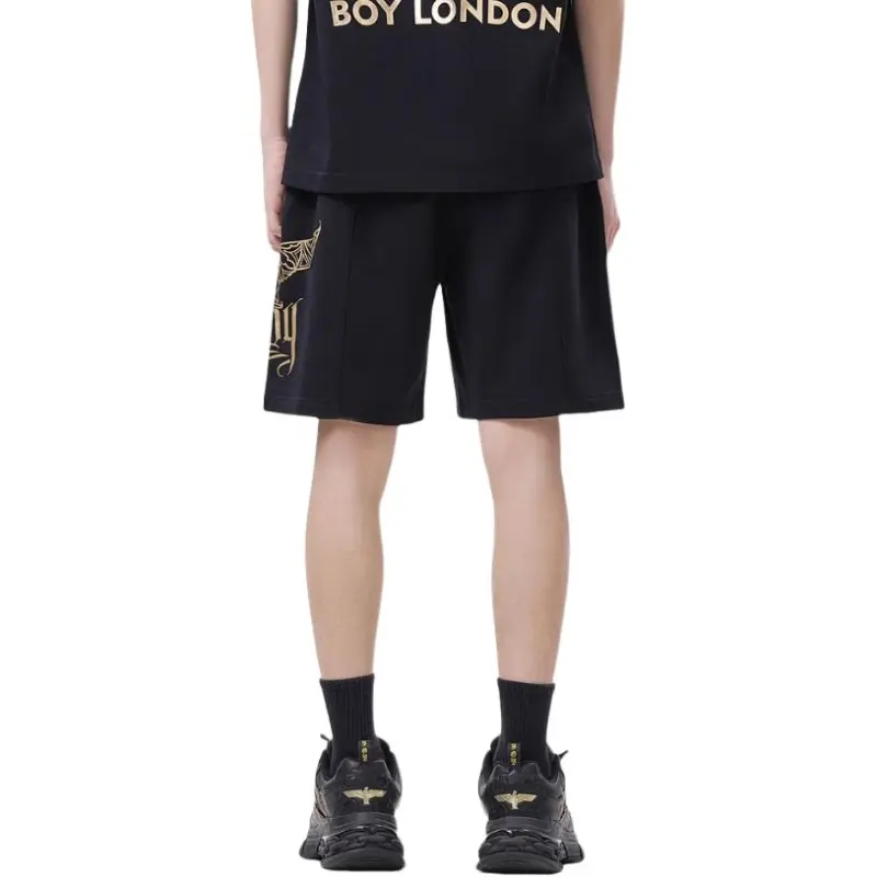 Boy London Casual Shorts Unisex Black-5