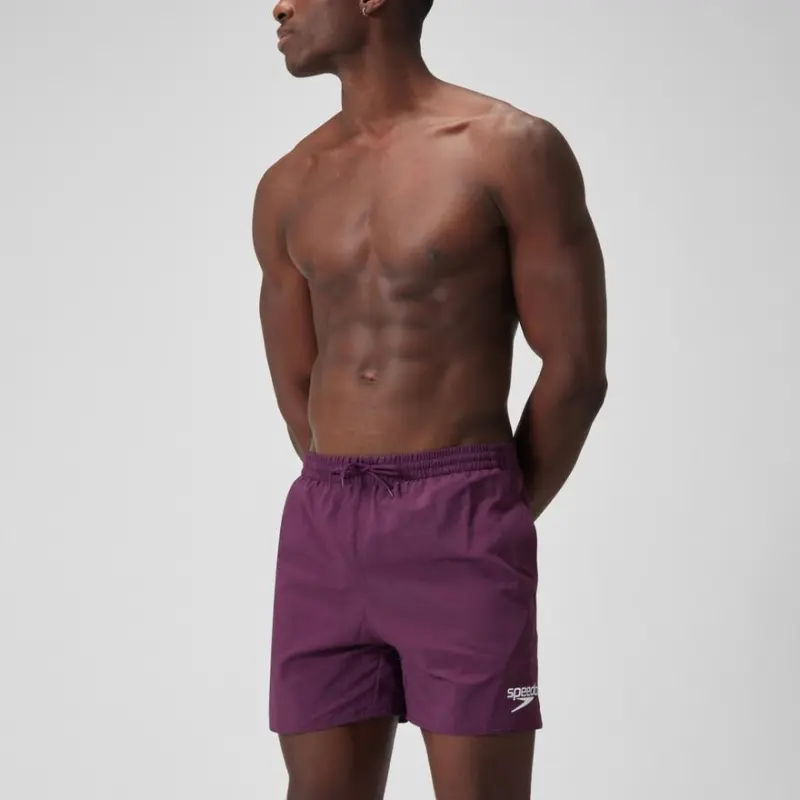 Speedo Essential 16' Swim Swimming Shorts Men's Purple-2
