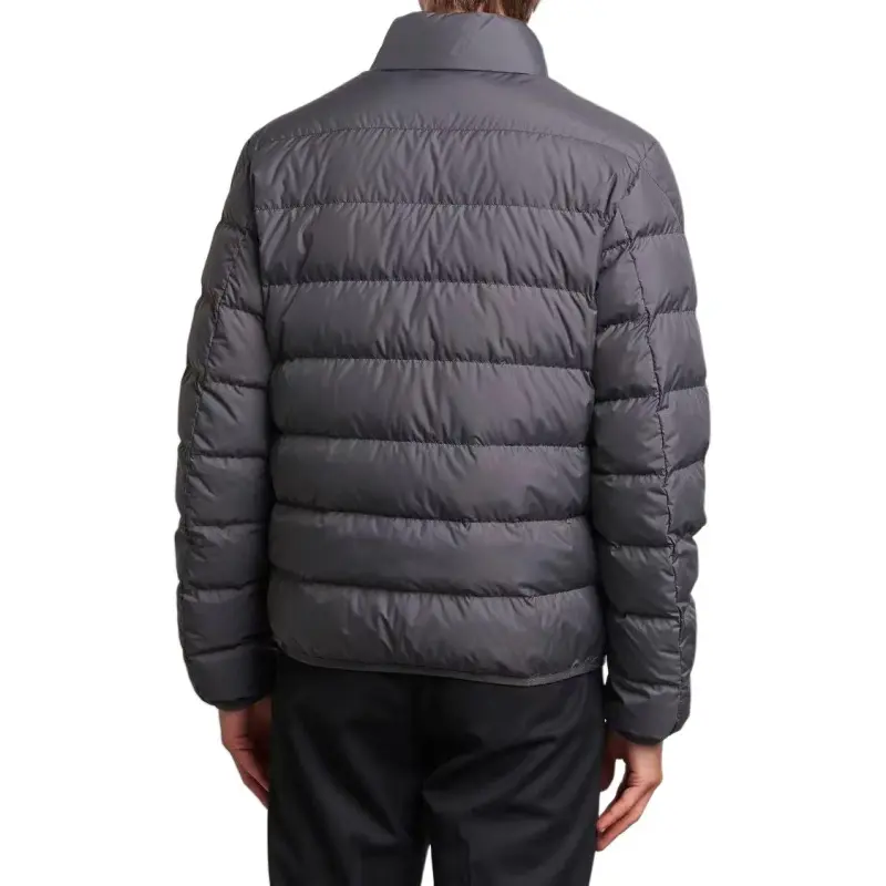 Moncler Logo Patch Mock Neck Padded Jacket-6