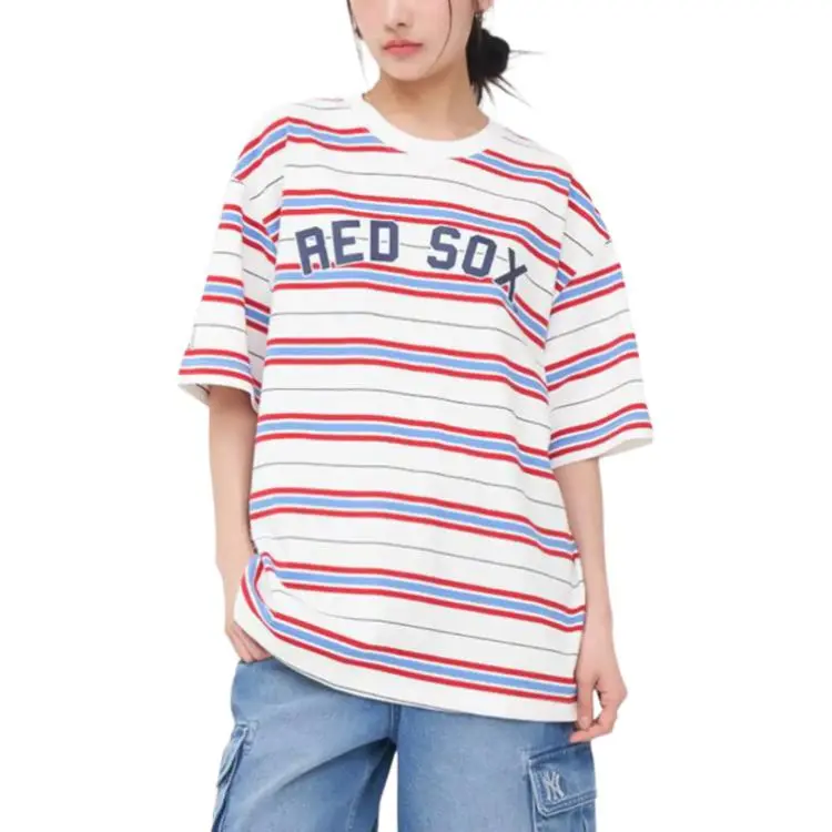 MLB Boston Red Sox SS25 T Shirt Unisex Ivory-1