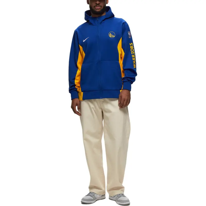Nike Nba Golden State Warriors Showtime Dri Fit Hoodie-4