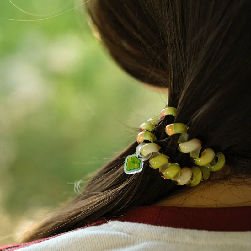 TELETIES ABS Resin Hair Tie Women's-16