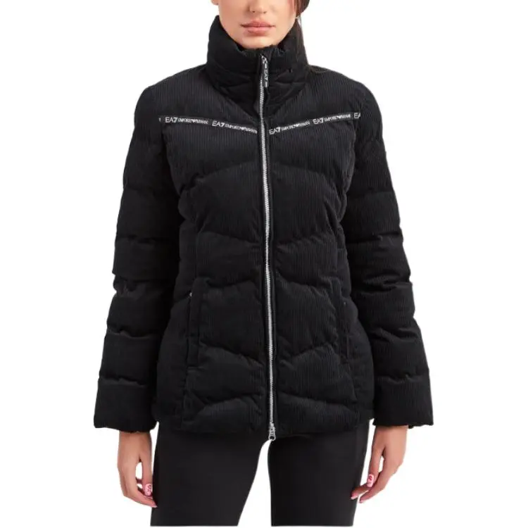 EMPORIO ARMANI Puffer Jacket Women's Black-3