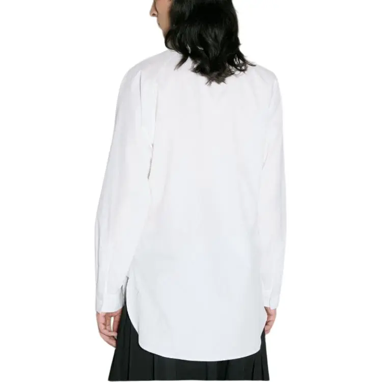 Yohji Yamamoto Broad A Ashymme Notched Shirt-1