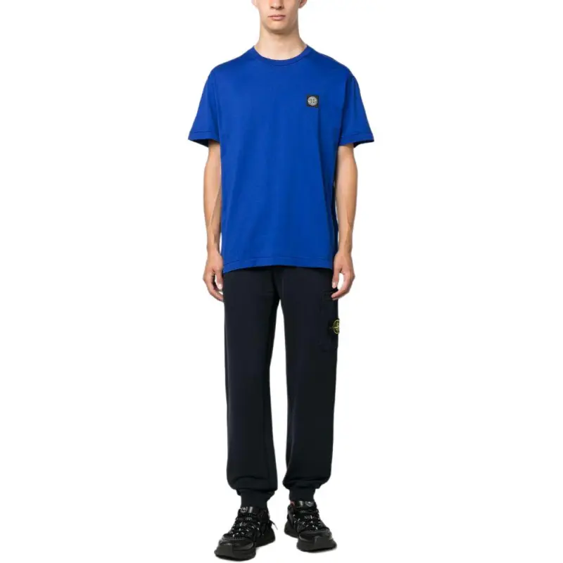STONE ISLAND Logo Patch Drawstring Track Trousers-2