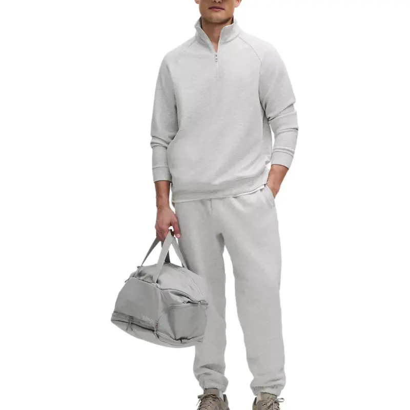 Lululemon Smooth Spacer SS25 Sweatshirt Men's Gray White-2