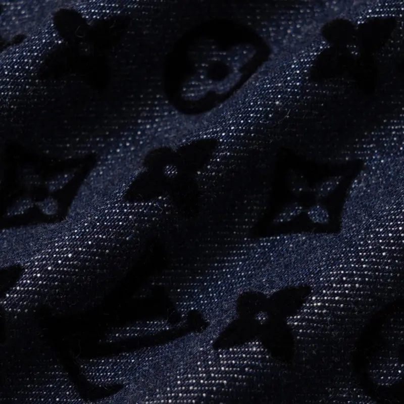 LOUIS VUITTON FW23 Denim Short Skirts Women's Blue-7