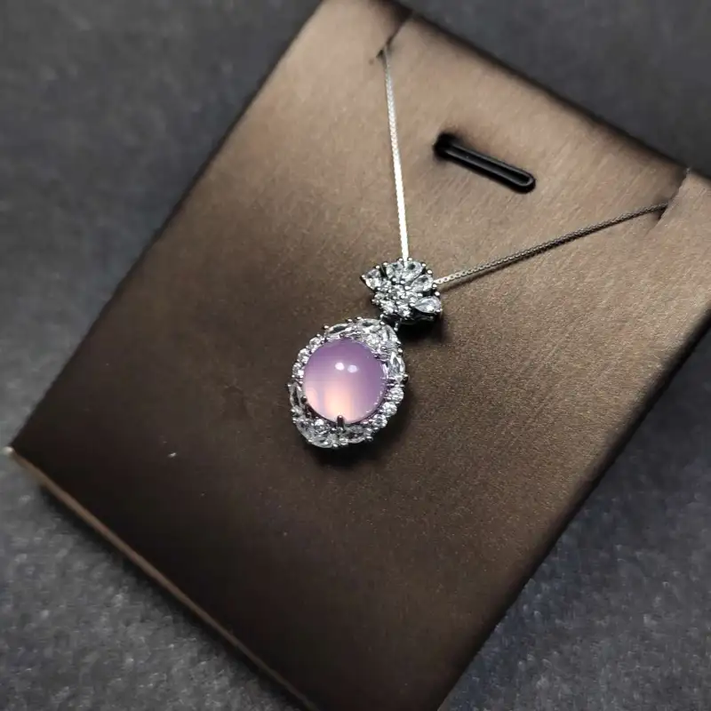 Grace Chalcedony Necklaces Women's-7
