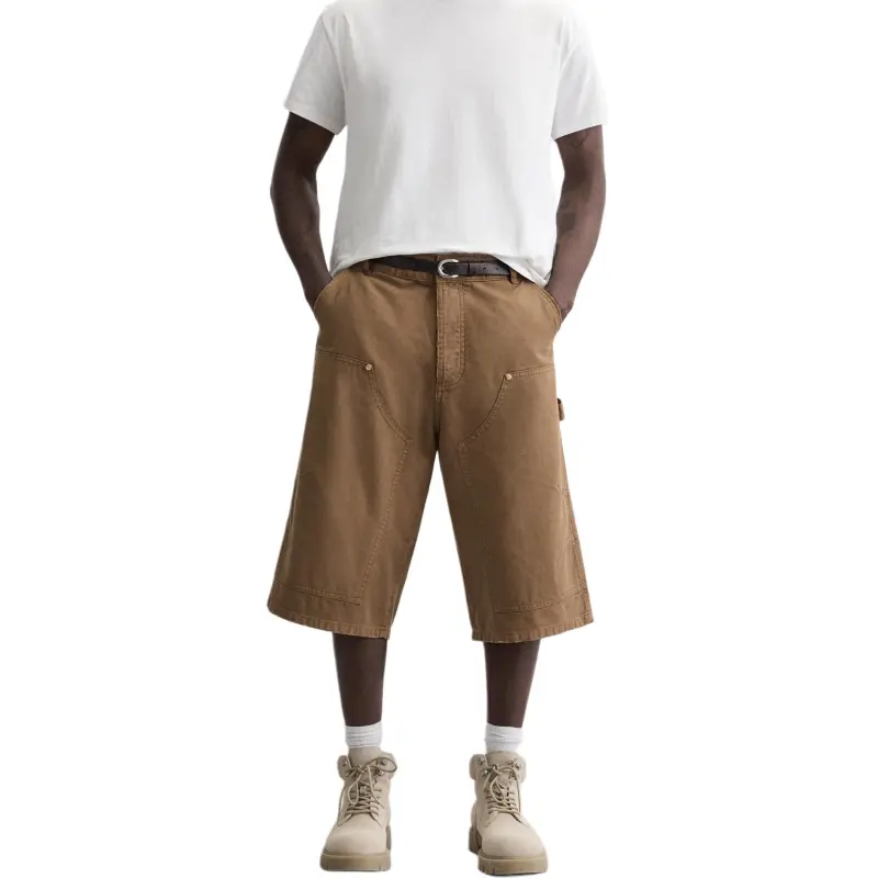 ZARA Casual Shorts Men's Cigar Gray-4