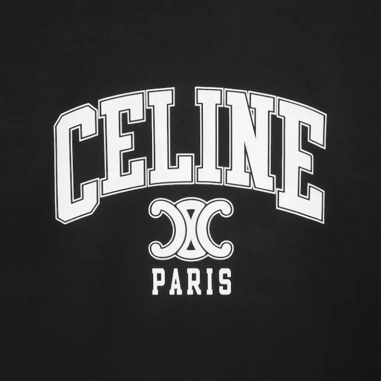 CELINE SS25 T Shirt Men's Black-3