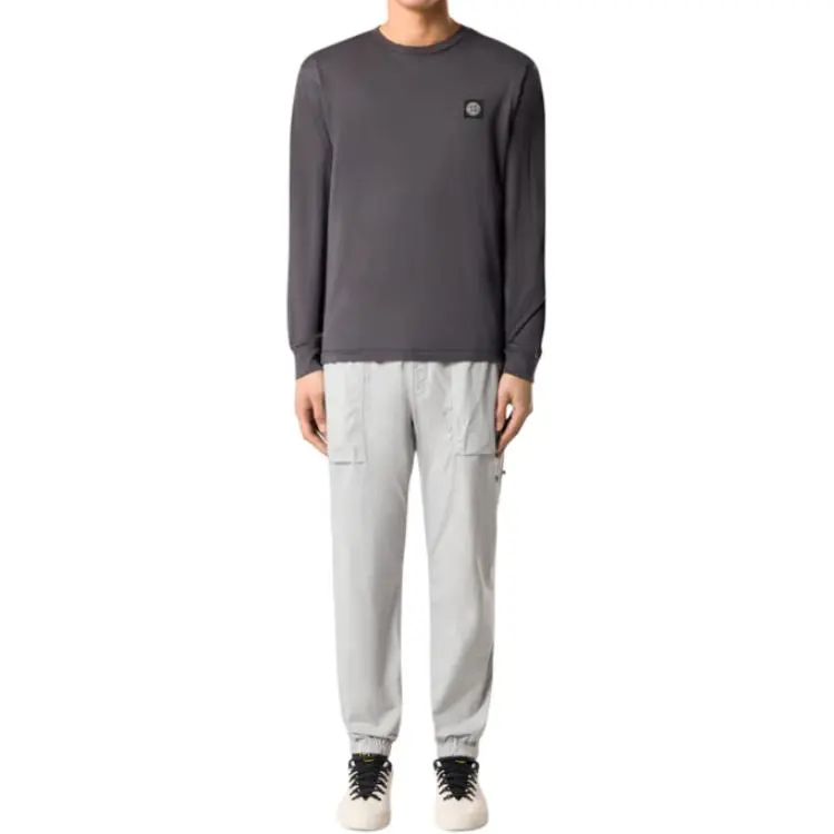 STONE ISLAND T Shirt Men's Gray-1