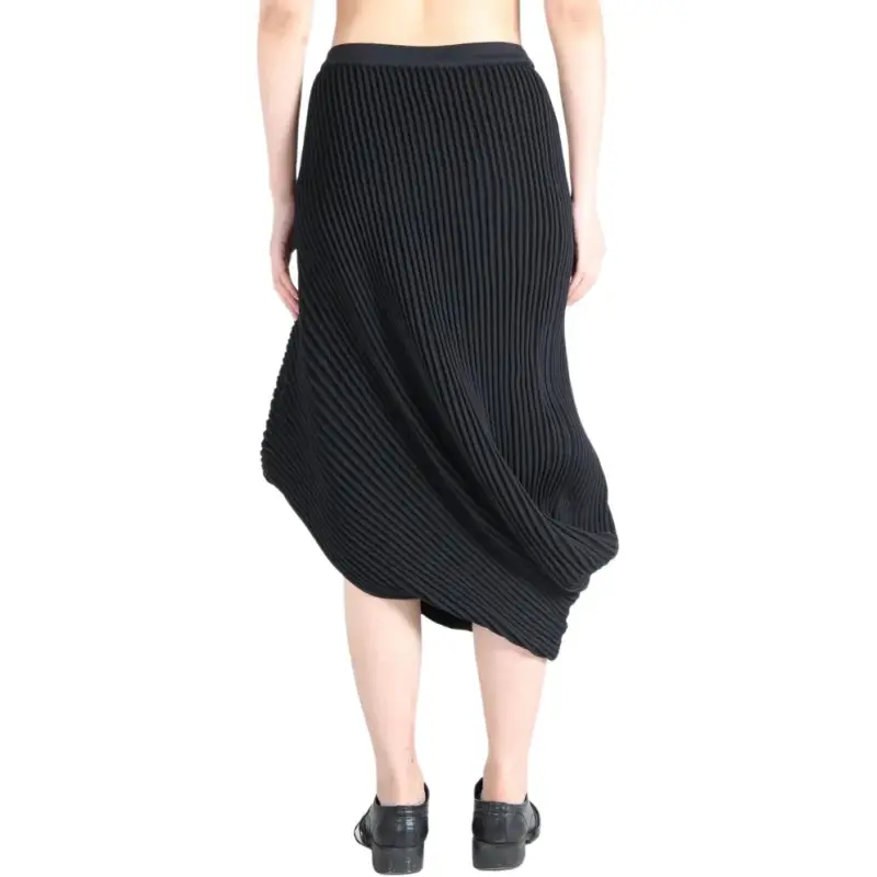 ISSEY MIYAKE Stream Skirt 'Black'-2