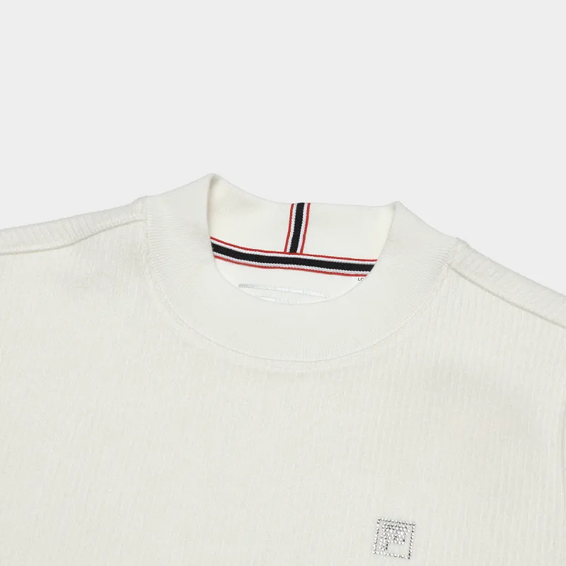 FILA Sweatshirt Women's Steam White-5