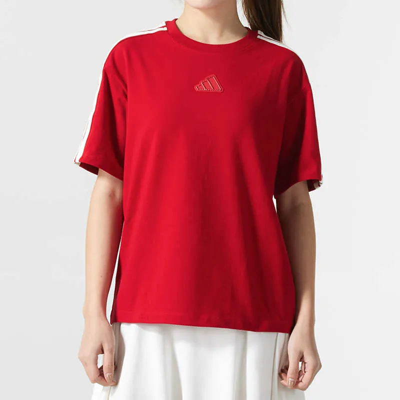 Adidas T Shirts Women's Red-1