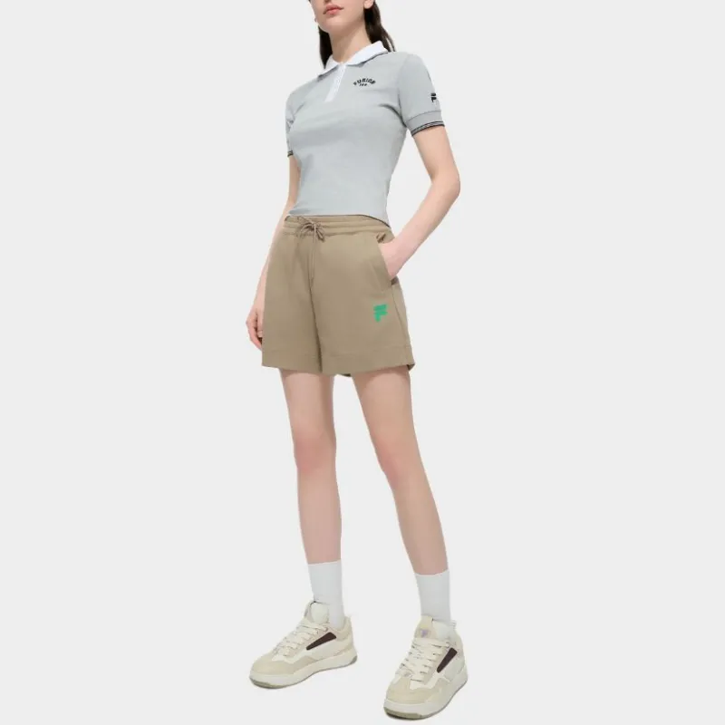 FILA FUSION FOB Casual Shorts Women's Walnut Brown-3